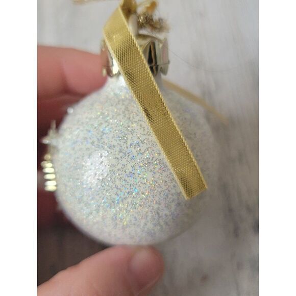 Mini 2000 glitter snowflake ball ornament Xmas decor - Picture 3 of 5
